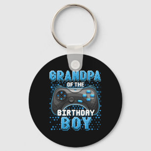Of The Birthday Boy Matching Video Game Birthday 3 Keychain