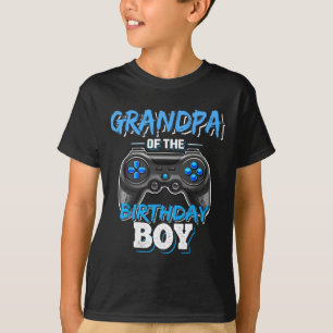 Of The Birthday Boy Matching Video Game Birthday 4 T-Shirt