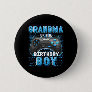 Of The Birthday Boy Matching Video Game Birthday 5 2 Inch Round Button