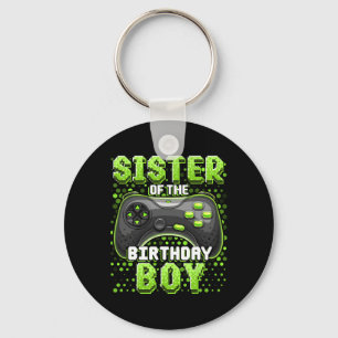 Of The Birthday Boy Matching Video Game Birthday 5 Keychain