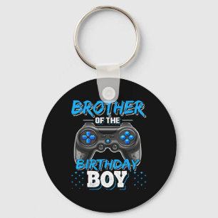 Of The Birthday Boy Matching Video Game Birthday 7 Keychain