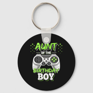 Of The Birthday Boy Matching Video Game Birthday G Keychain