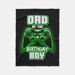 Of The Birthday Boy Matching Video Game Birthday P Fleece Blanket
