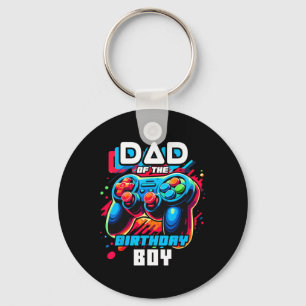 Of The Birthday Boy Matching Video Game Birthday P Keychain