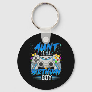 Of The Birthday Boy Video Game Birthday Gamer Boys Keychain