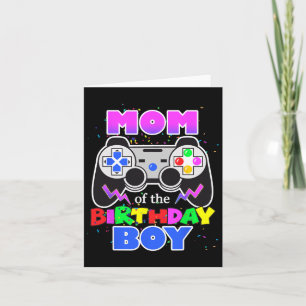 Of The Birthday Boy Video Game Birthday Gamer Cool Card