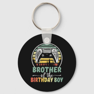 Of The Birthday Boy Video Gamer Matching Family Keychain