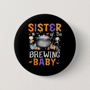 Of The Brewing Baby Funny Halloween Outfit Costume 2 Inch Round Button