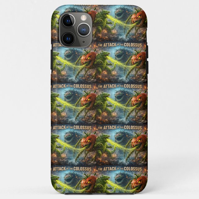 Of the Colossus's iPhone 11 Pro Max tough case (Back)