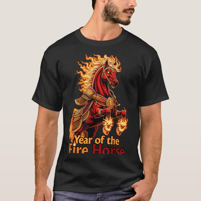 Of The Fire Horse T-Shirt (Front)
