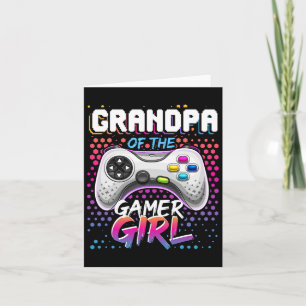 Of The Gamer Girl Matching Video Game Birthday Gif Card