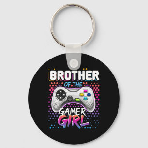 Of The Gamer Girl Matching Video Game Birthday Gif Keychain