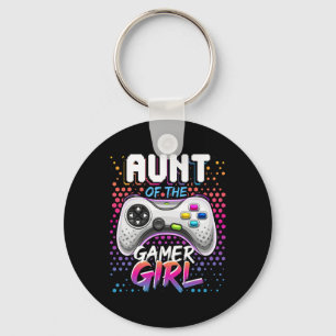 Of The Gamer Girl Matching Video Game Birthday Gif Keychain