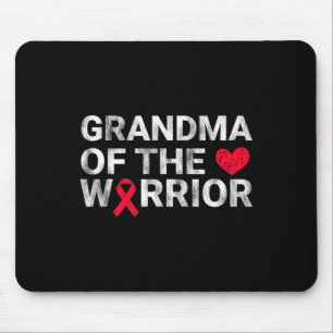Of The Heart Warrior Heart Disease Awareness Mouse Pad