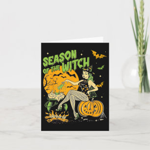 Of The Witch Halloween Samhain Card