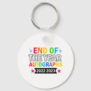Of The Year Autographs 2023 2024 Last Day Of Schoo Keychain