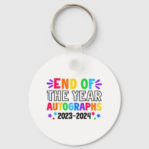Of The Year Autographs 2023-2024 Last Day Of Schoo Keychain
