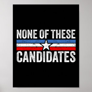 Of These Candidates 2024 Nikki Haley Nevada Biden Poster