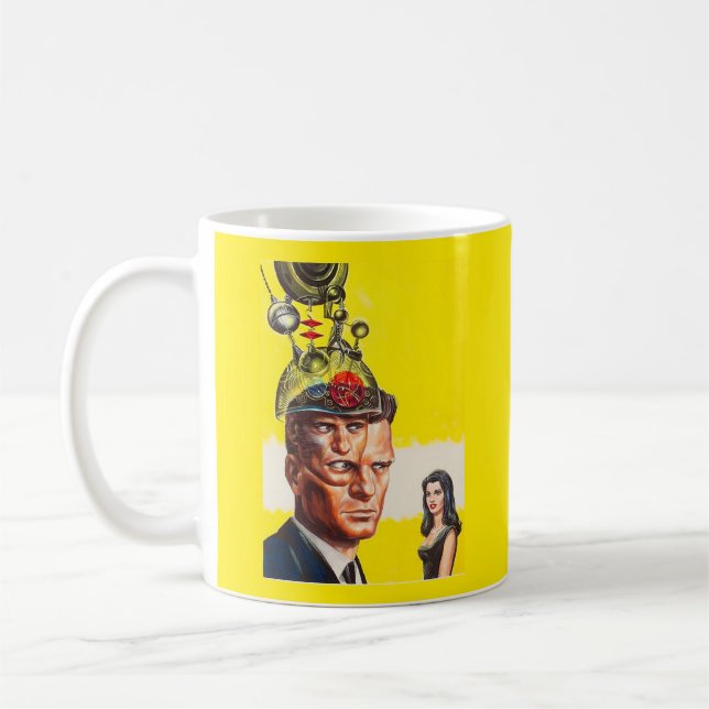 of two minds print coffee mug (Left)