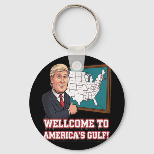 Of Wellcome Gulf Of United States Of America  Keychain