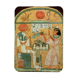 Ofenmut Offering to Osiris, Stele of Ofenmut from Magnet