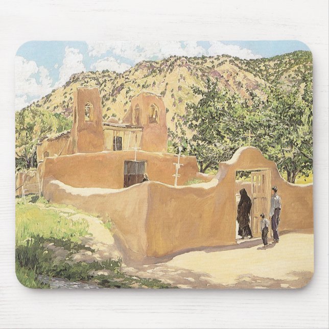 Oferta Para San Esquipula by Walter Ufer Mouse Pad (Front)