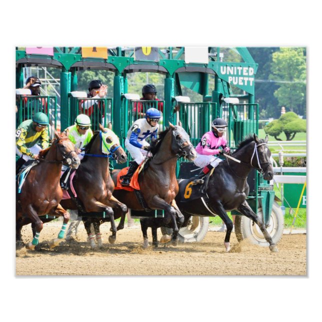 Off at Saratoga Photo Print (Front)