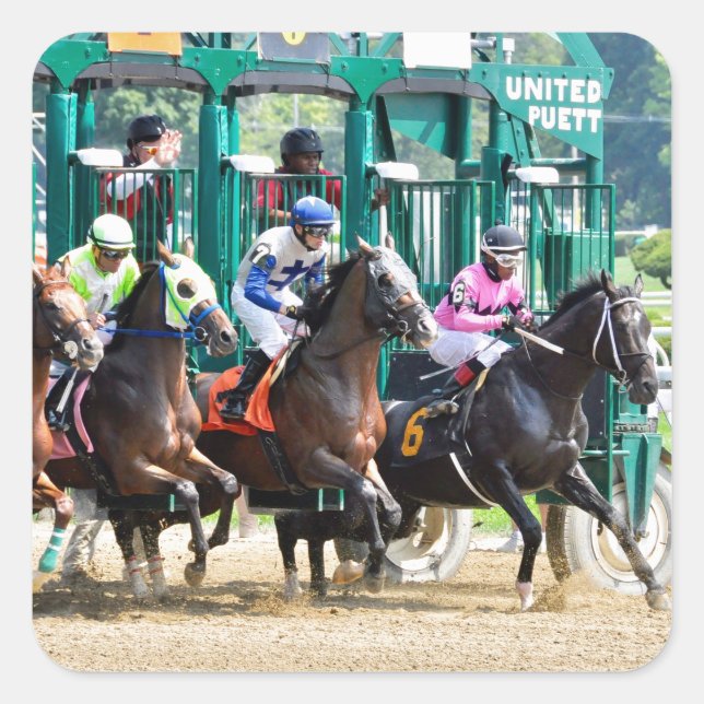 Off at Saratoga Square Sticker (Front)