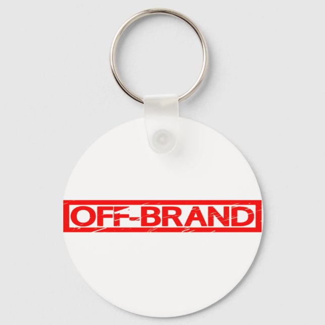 Off-brand Stamp Keychain (Front)