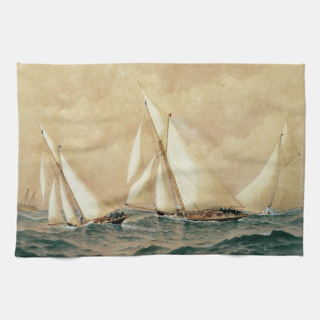 Off Brenton's Reef Kitchen Towel (Horizontal)