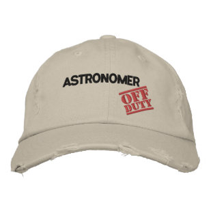 Off Duty Astronomer Embroidered Hat