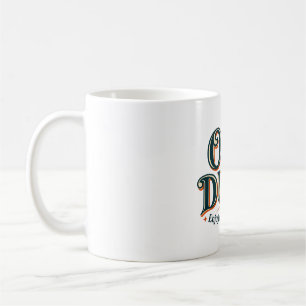 Off Duty Enjoying the Little Things Retro Quote Coffee Mug