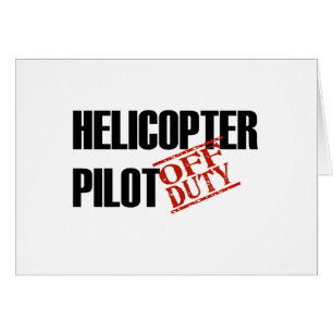 OFF DUTY HELICOPTER PILOT LIGHT