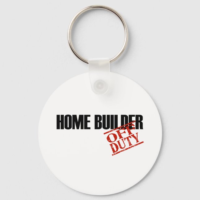 OFF DUTY HOME BUILDER LIGHT KEYCHAIN (Front)