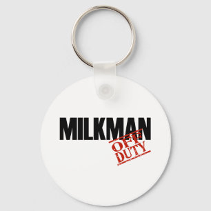 OFF DUTY MILKMAN LIGHT KEYCHAIN