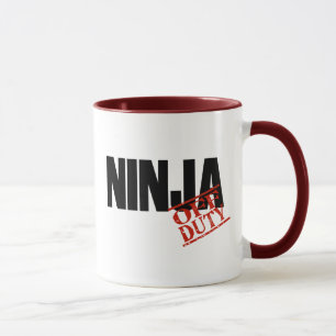 Off Duty Ninja Mug