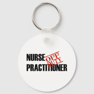 OFF DUTY NURSE PRACTITIONER LIGHT KEYCHAIN