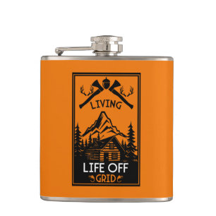OFF GRID LIFE HIP FLASK