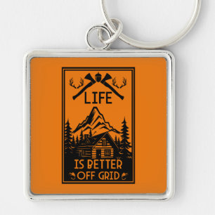 OFF GRID LIFE KEYCHAIN