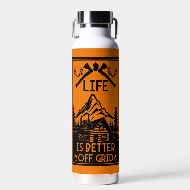 OFF GRID LIFE WATER BOTTLE (Front)
