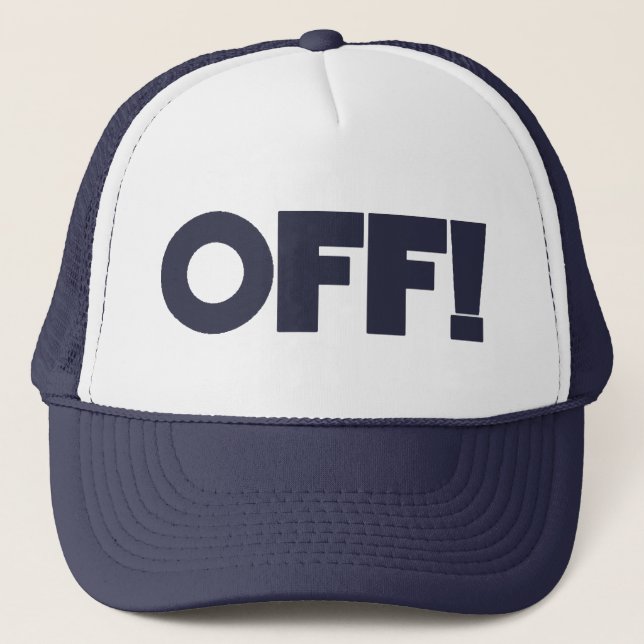OFF!  Hat (navy) (Front)