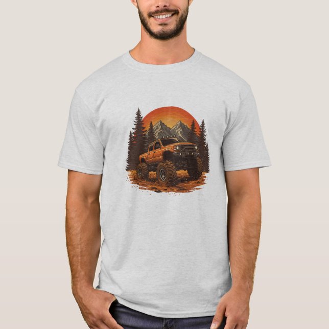 Off-Road Adventure Truck T-Shirt (Front)