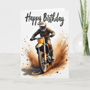 Off Road Birthday Action Card