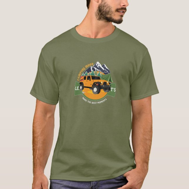 off-road & camping t-shirt (Front)