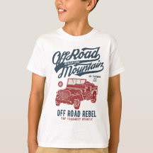 Off Road Jeep Kids' TAGLESS® T-Shirt