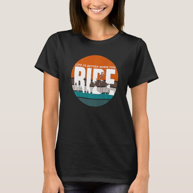 Off Road Quad ATV Apparel T-Shirt (Front)