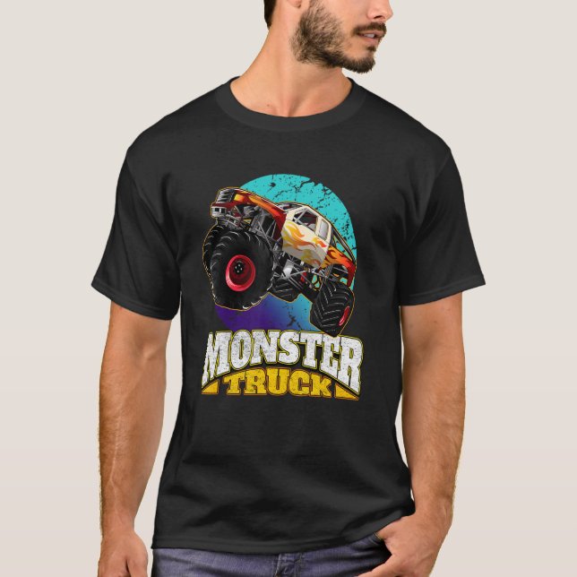 Off Road Vehicle  Monster Truck T-Shirt (Front)