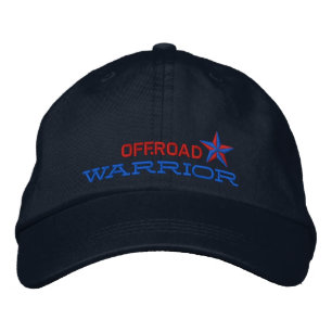 Off Road Warrior Star Embroidered Hat
