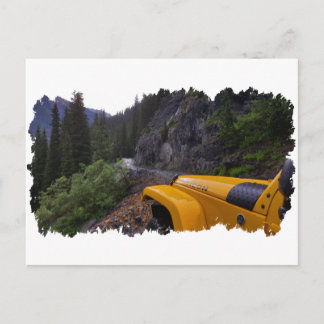Off-Roading Fender On Imogene Pass Postcard