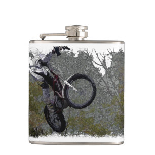 Off-roading - Motocross Racing Hip Flask